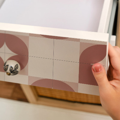 Autocolant pentru mobila Model vintage