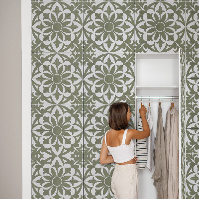 Autocolant mobila Frunze verzi