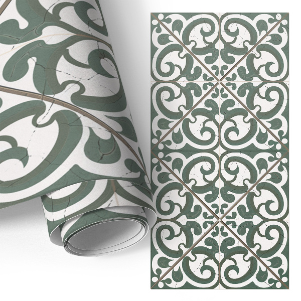 Folie autocolanta mobila Vârtejuri de plante