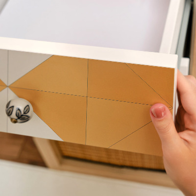 Folie autoadeziva pentru mobila Mozaic triunghiular