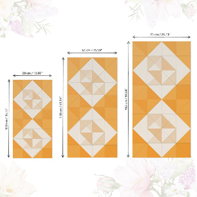 Folie autoadeziva pentru mobila Mozaic triunghiular