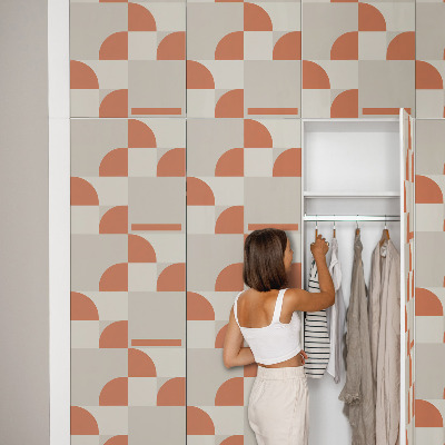 Autocolant mobila Forme vintage