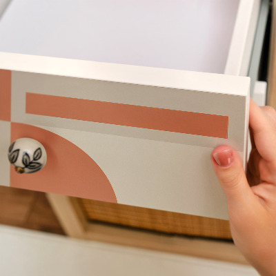 Autocolant mobila Forme vintage