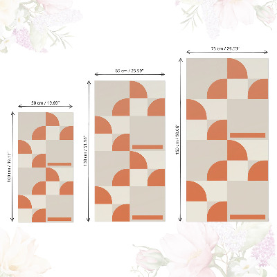 Autocolant mobila Forme vintage