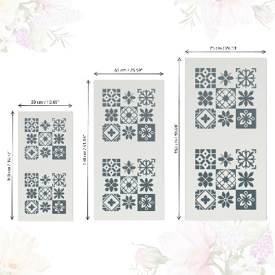 Folie autocolanta mobila Plăci geometrice
