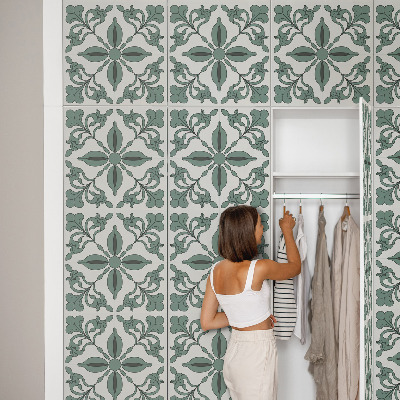 Autocolant pentru mobila Model floral