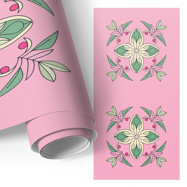 Autocolant pentru mobila Plăci pastelate