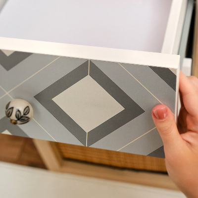 Folie autocolanta mobila Model geometric