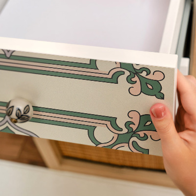 Autocolant mobila Ornament botanic