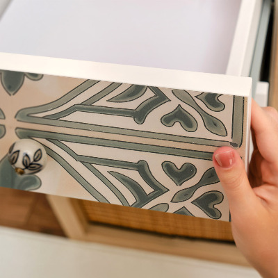 Folie autoadeziva pentru mobila Plăci vintage