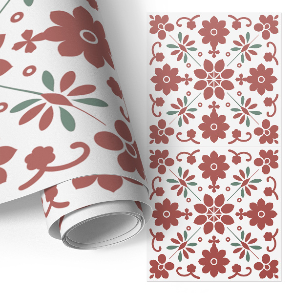 Autocolant pentru mobila Flori populare