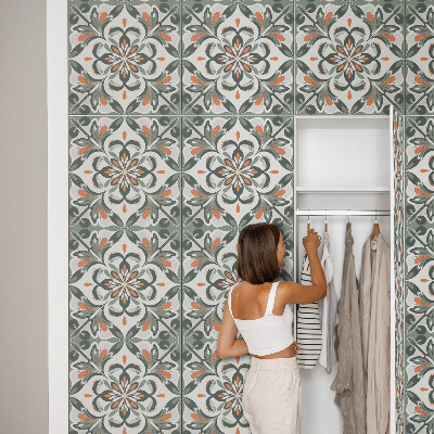 Autocolante mobila Simetria florală