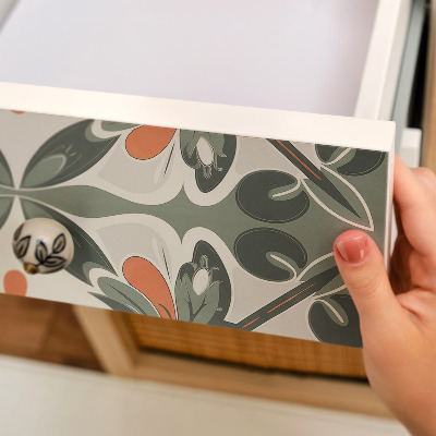 Autocolante mobila Simetria florală