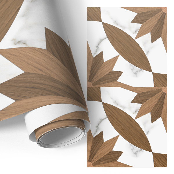Tapet mobila Lemn și marmură