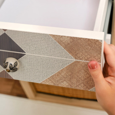 Autocolante mobila Model geometric