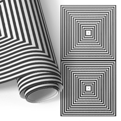 Folie autocolanta mobila Iluzia pătratelor