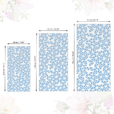 Autocolant pentru mobila Forme triunghiulare