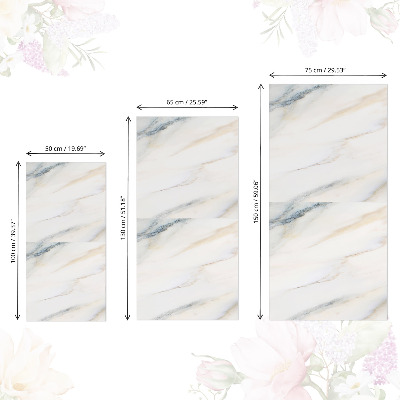 Autocolante mobila Marmură deschisă