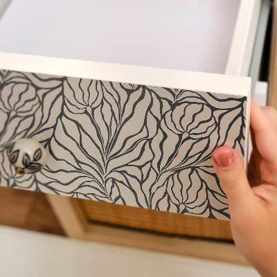 Autocolante mobila Compoziția frunzelor