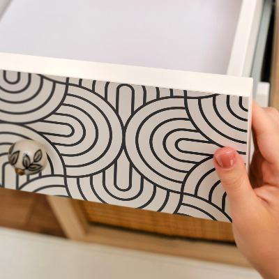 Folie autocolanta mobila Modele geometrice