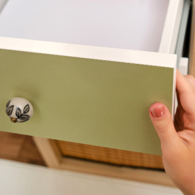 Autocolante mobila Verde vintage