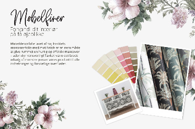 Autocolant mobila Liliac pastelat