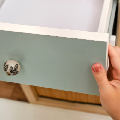 Autocolant pentru mobila Gradient turcoaz