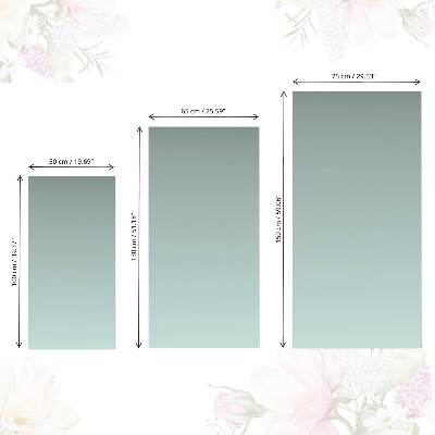 Autocolant pentru mobila Gradient turcoaz