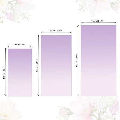 Autocolante mobila Gradient liliac
