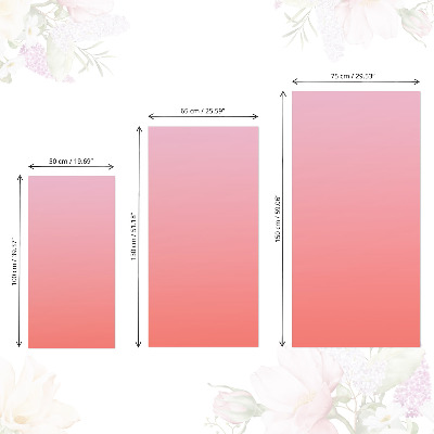 Autocolant mobila Gradient cald