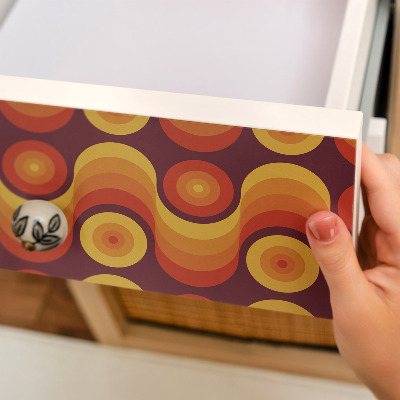 Autocolant pentru mobila Energie retro