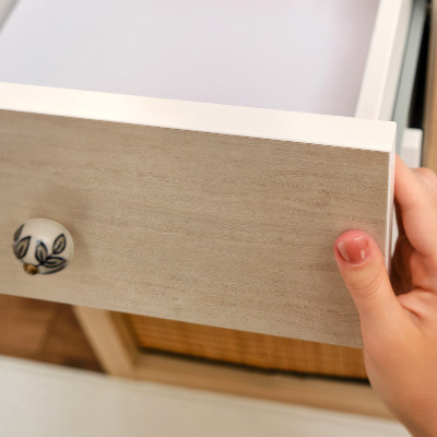 Folie autocolanta mobila Lemn bej