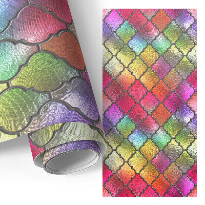 Tapet mobila Vitralii curcubeu