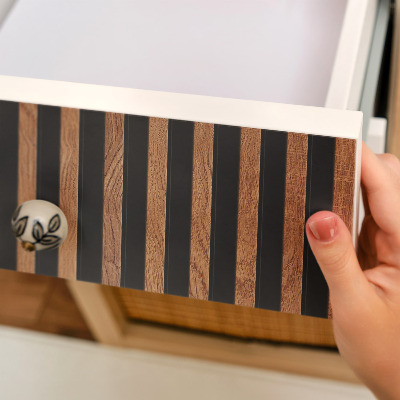 Autocolant pentru mobila Șipci de lemn