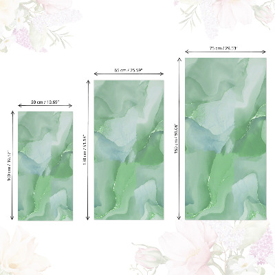 Folie autoadeziva pentru mobila Abstracție verde