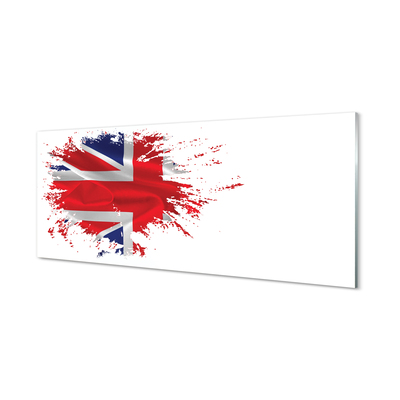 Tablouri pe sticlă Steagul Marii Britanii