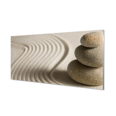 Tablouri pe sticlă Structura de piatră de nisip