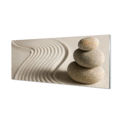 Tablouri pe sticlă Structura de piatră de nisip