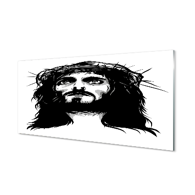 Tablouri pe sticlă Ilustrarea Isus