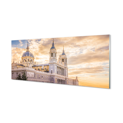 Tablouri pe sticlă Spania Catedrala apus de soare