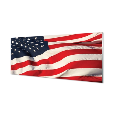 Tablouri pe sticlă Statele Unite ale Americii flag