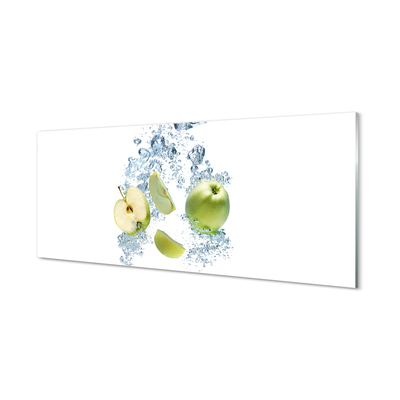 Tablouri pe sticlă mere de apă feliat