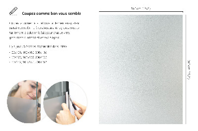 Folie geam privacy translucidă