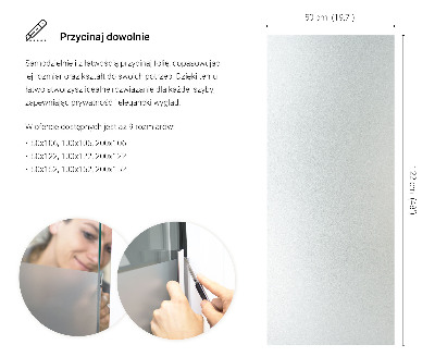 Folie geam privacy translucidă