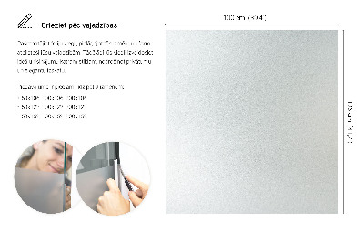 Folie geam privacy translucidă