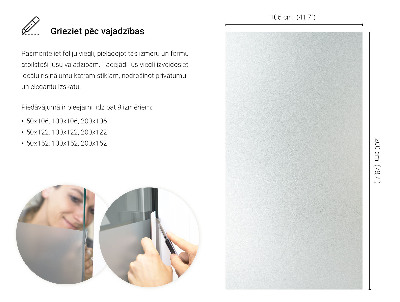 Folie geam privacy translucidă