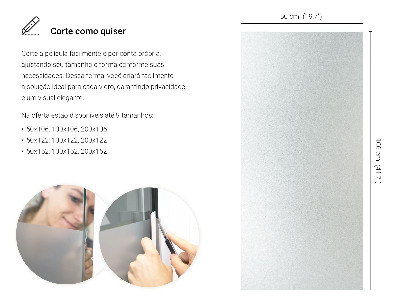 Folie geam privacy translucidă