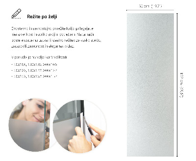 Folie geam privacy translucidă
