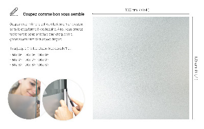 Folie geam privacy translucidă