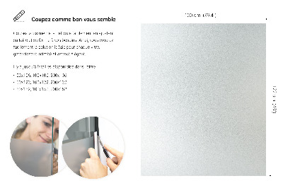 Folie geam privacy translucidă